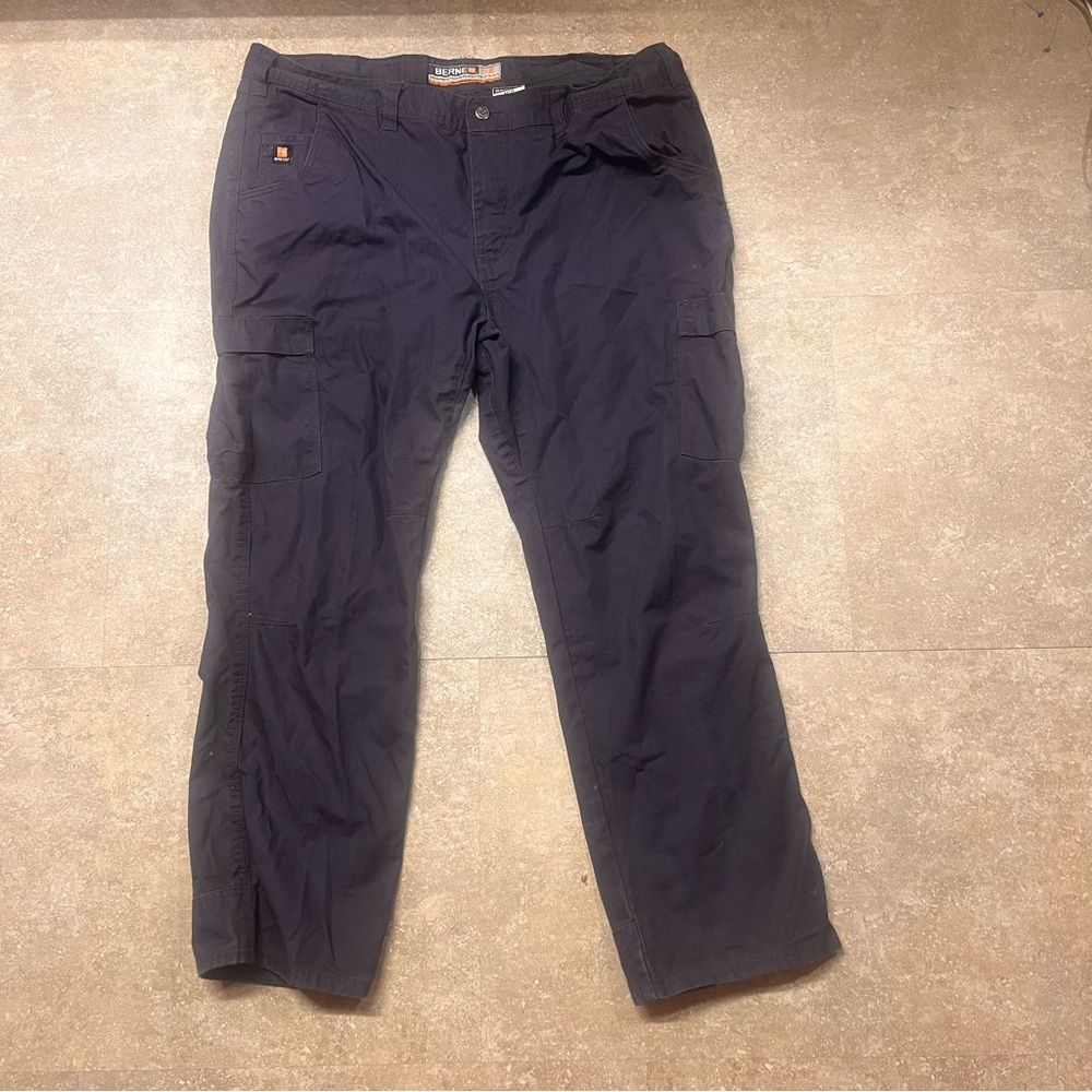 Berne FR Flame Resistant Blue Cargo Work Pants Mens 42x30 HRC 2